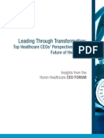 HuronHealthcare 2011 CEOFORUM Report