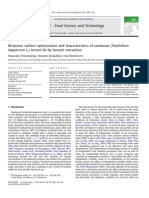 Response Surface Optimization and Characteristics of Rambutan (Nephelium Lappaceum L.) Kernel Fat by Hexane Extraction