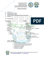 Natural Sciences and Mathematics Division Students' Executive Council