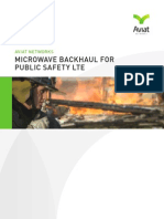 Microwave Backhaul For Public Safety LTE