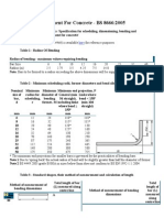 BS Code 8666 - 2005 Steel Reinforcement For Concrete