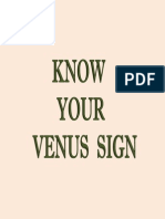 Know Your Venus Sign