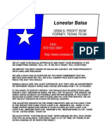 Catalog Lonestar Balsa