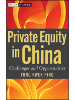 Private Equity in China: Challenges and Opportunities