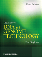 Dictionary of DNA and Genome Technology