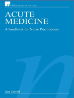 Acute Medicine: A Handbook for Nurse Practitioners