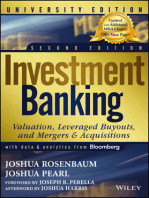 Investment Banking: Valuation, Leveraged Buyouts, and Mergers and Acquisitions