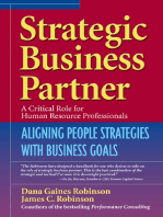 Strategic Business Partner: Aligning People Strategies with Business Goals