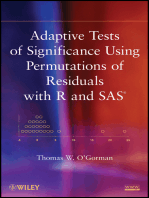 Adaptive Tests of Significance Using Permutations of Residuals with R and SAS