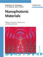 Nanophotonic Materials: Photonic Crystals, Plasmonics, and Metamaterials