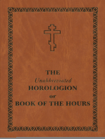 The Unabbreviated Horologion or Book of the Hours: Brown Cover