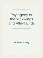 Phylogeny of the Waxwings and Allied Birds