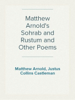 Matthew Arnold's Sohrab and Rustum and Other Poems