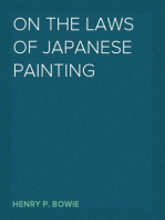 On the Laws of Japanese Painting