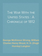 The War With the United States : A Chronicle of 1812