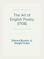 The Art of English Poetry (1708)