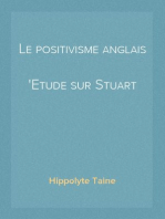 Le positivisme anglais
Etude sur Stuart Mill