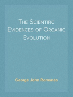 The Scientific Evidences of Organic Evolution