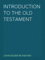 Introduction to the Old Testament