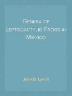 Genera of Leptodactylid Frogs in México