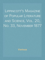 Lippincott's Magazine of Popular Literature and Science, Vol. 20, No. 33, November 1877