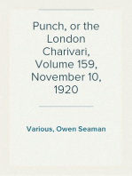 Punch, or the London Charivari, Volume 159, November 10, 1920