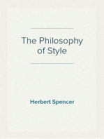 The Philosophy of Style