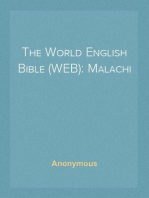 The World English Bible (WEB): Malachi