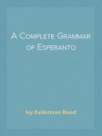 A Complete Grammar of Esperanto