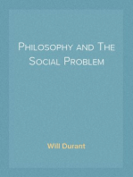 Philosophy and The Social Problem