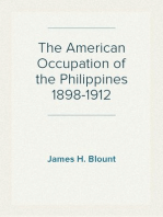 The American Occupation of the Philippines 1898-1912