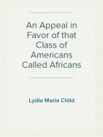 An Appeal in Favor of that Class of Americans Called Africans