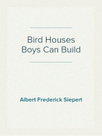 Bird Houses Boys Can Build