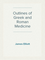 Outlines of Greek and Roman Medicine