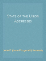 State of the Union Addresses