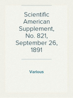 Scientific American Supplement, No. 821, September 26, 1891