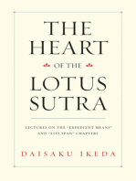 The Heart of the Lotus Sutra: Lectures on the "Expedient Means" and "Life Span" Chapters