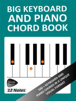 Big Keyboard and Piano Chord Book: 500+ Keyboard and Piano Chords in a Unique Visual Format