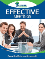 Effective Meetings