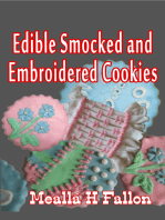 Edible Smocked and Embroidered Cookies