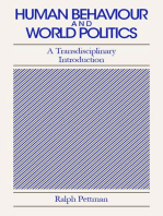 Human Behaviour and World Politics: A Transdisciplinary Introduction