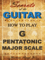 How To Play The G Major Pentatonic Scale - Secrets Of The Guitar