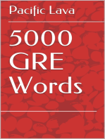 5000 GRE Words