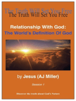 Relationship with God: The World's Definition of God Session 1