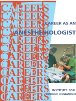 Career as an Anesthesiologist