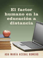 El factor humano en la educación a distancia