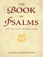 The Book of Psalms in Plain English: A Contemporary Reading of Tehillim