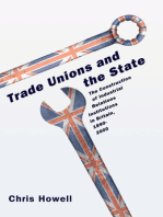 Trade Unions and the State: The Construction of Industrial Relations Institutions in Britain, 1890-2000