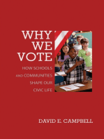 Why We Vote: How Schools and Communities Shape Our Civic Life