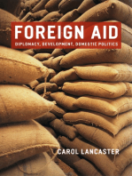 Foreign Aid: Diplomacy, Development, Domestic Politics